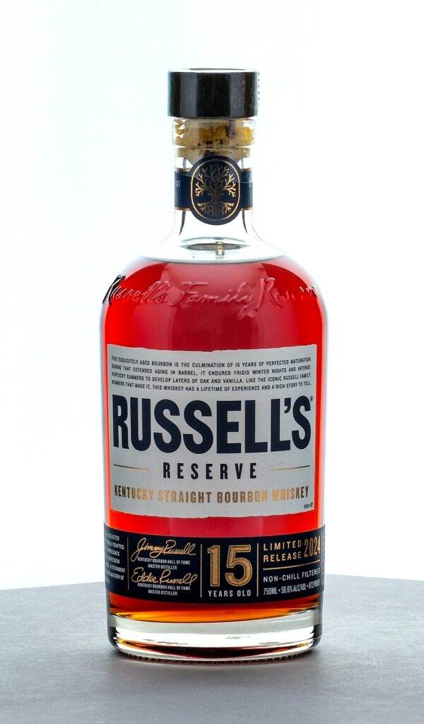 Russell's Reserve 15 Year Old Kentucky Straight Bourbon Whiskey Limited Release 2024