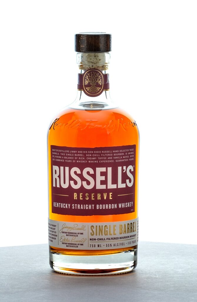 Russell's Reserve Single Barrel Kentucky Straight Bourbon Whiskey (2022)