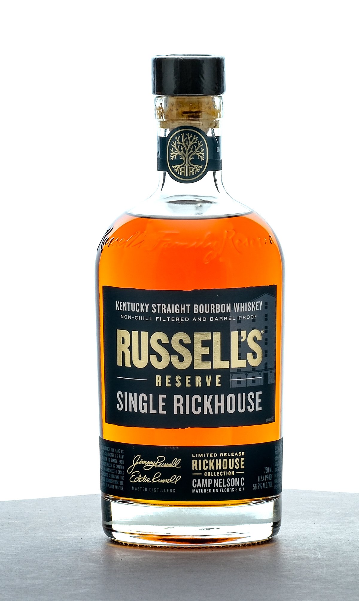 Russell's Reserve Single Rickhouse Camp Nelson C Bourbon