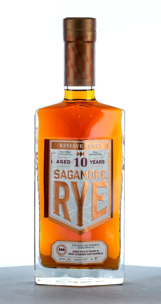 Sagamore Rye Aged 10 Years Reserve Series