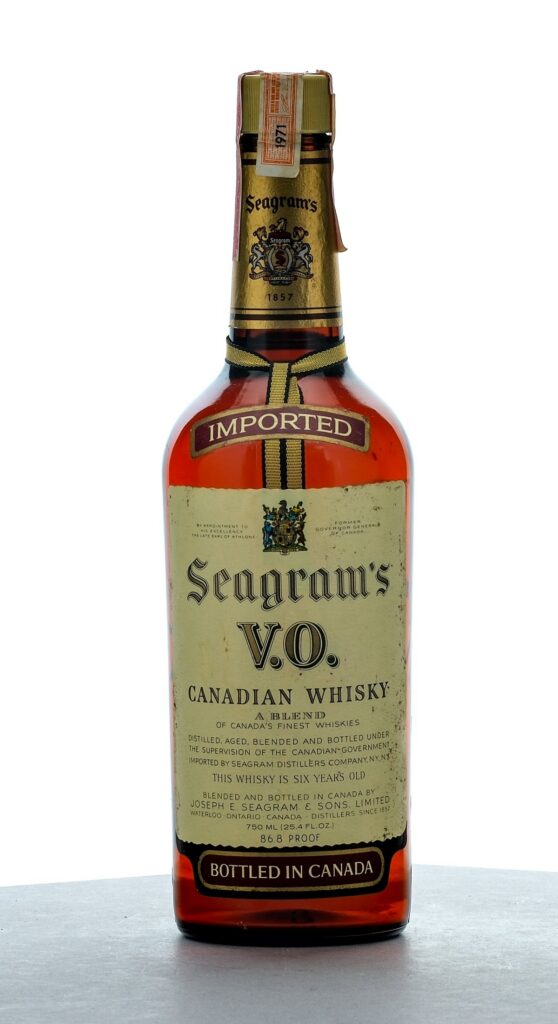 Seagram's V.O. Blended Canadian Whisky 1971