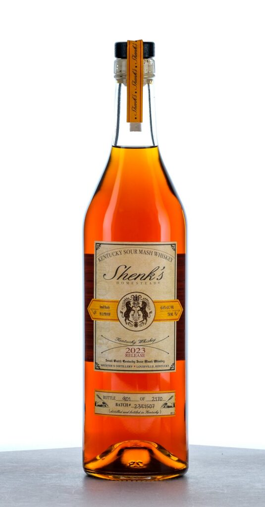 Shenk's Homestead Kentucky Sour Mash Whiskey 2023 Release