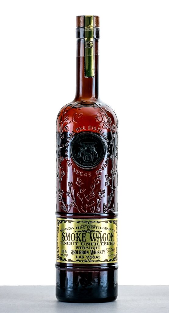 Smoke Wagon Uncut Unfiltered Straight Bourbon Whiskey Batch 149