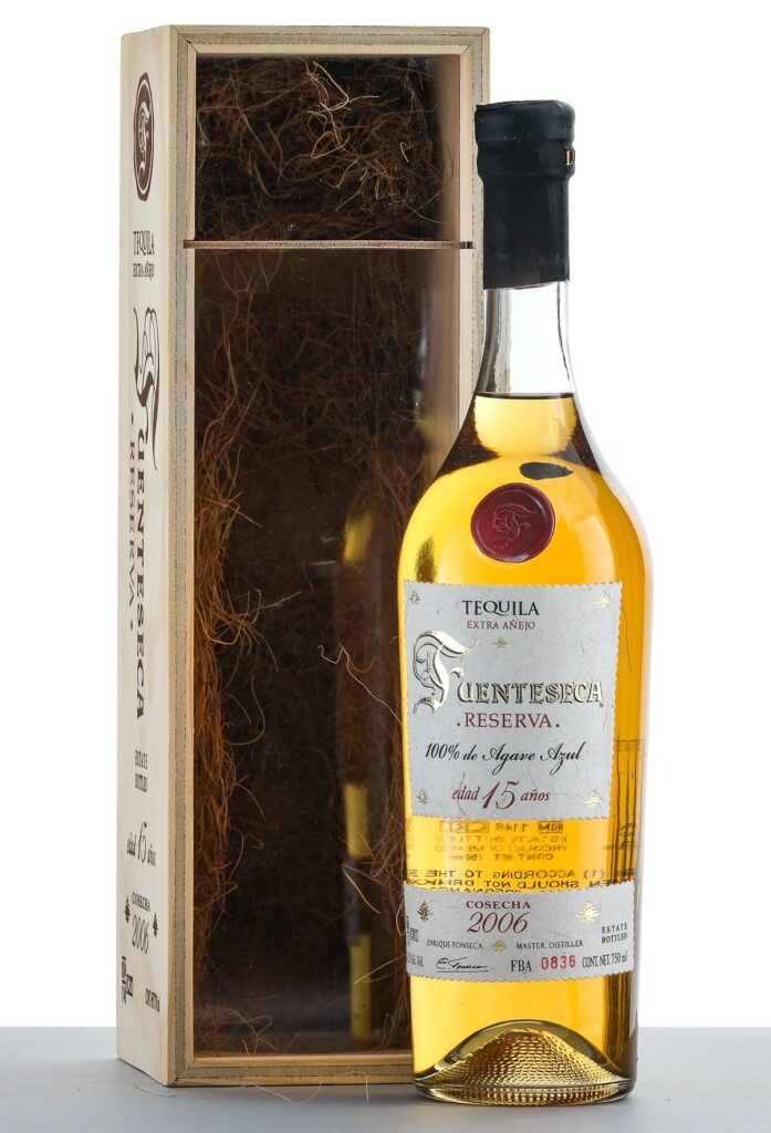 Tequila Fuenteseca Reserva Extra Añejo 15 Años Cosecha 2006