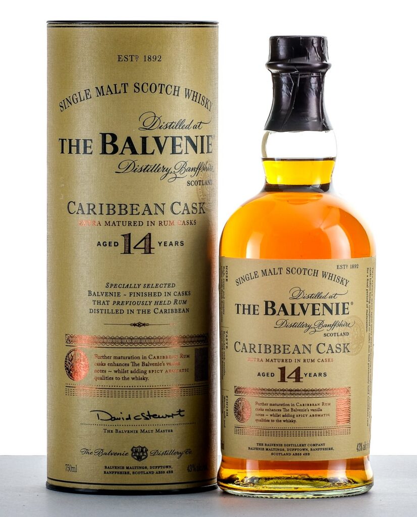 The Balvenie Caribbean Cask 14 Year Old Single Malt Scotch Whisky