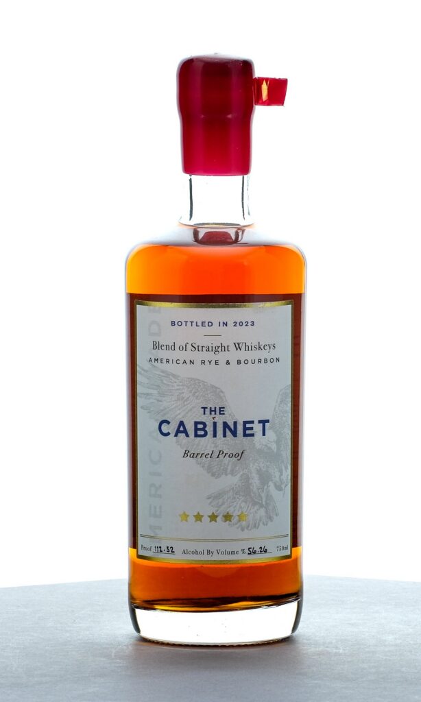 The Cabinet Blend of Straight Whiskeys Barrel Proof Bottled in 2023