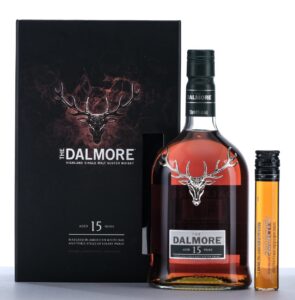 The Dalmore 15 Year Old Highland Single Malt Scotch Whisky Gift Pack with King Alexander III Sample