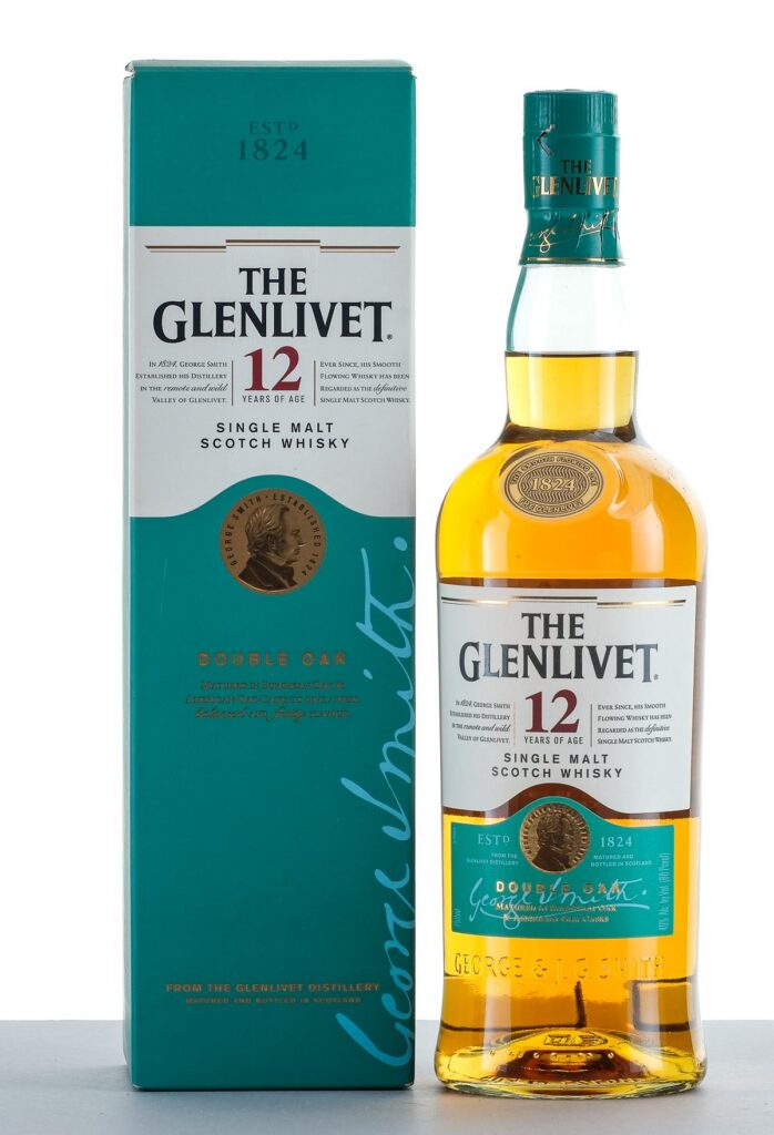 The Glenlivet 12 Year Old Single Malt Scotch Whisky Double Oak