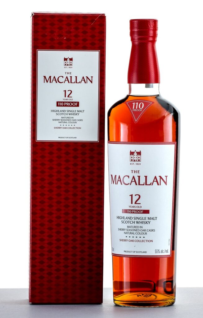 The Macallan 12 Year Old 110 Proof Sherry Oak Collection
