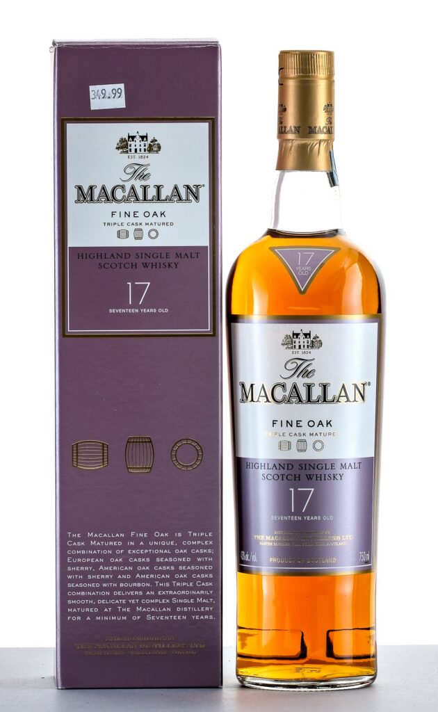 The Macallan Fine Oak 17 Year Old Highland Single Malt Scotch Whisky