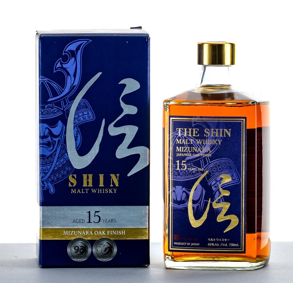 The Shin Malt Whisky Mizunara Japanese Oak Finish 15 Years Old
