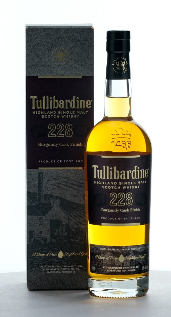 Tullibardine 228 Burgundy Cask Finish Highland Single Malt Scotch Whisky