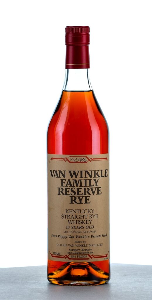 Van Winkle Family Reserve Rye 13 Years Old
