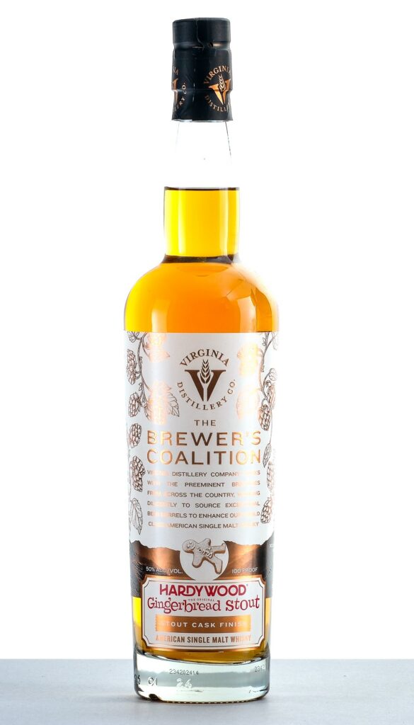 Virginia Distillery Co. The Brewer's Coalition Hardywood Gingerbread Stout Cask Finish American Single Malt Whisky
