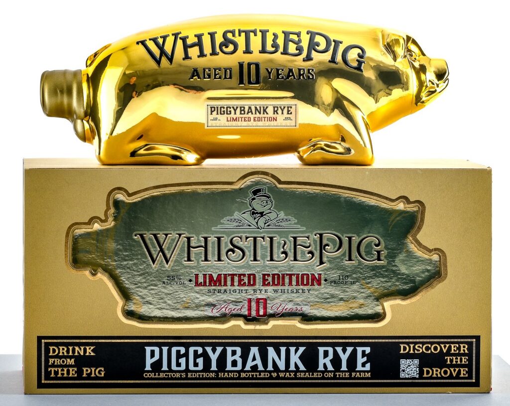 WhistlePig PiggyBank Rye 10 Year Limited Edition