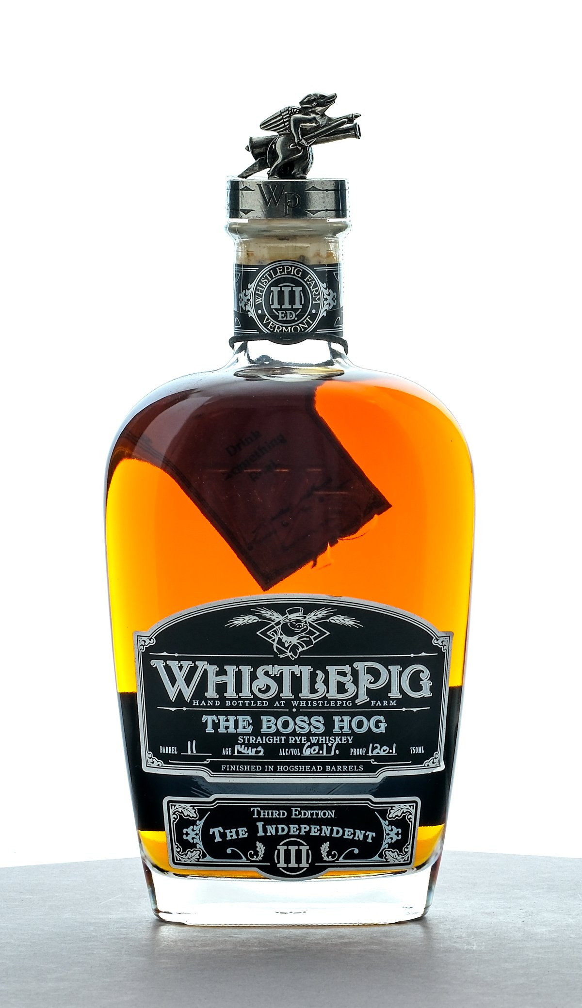 WhistlePig The Boss Hog Third Edition The Independent Straight Rye Whiskey