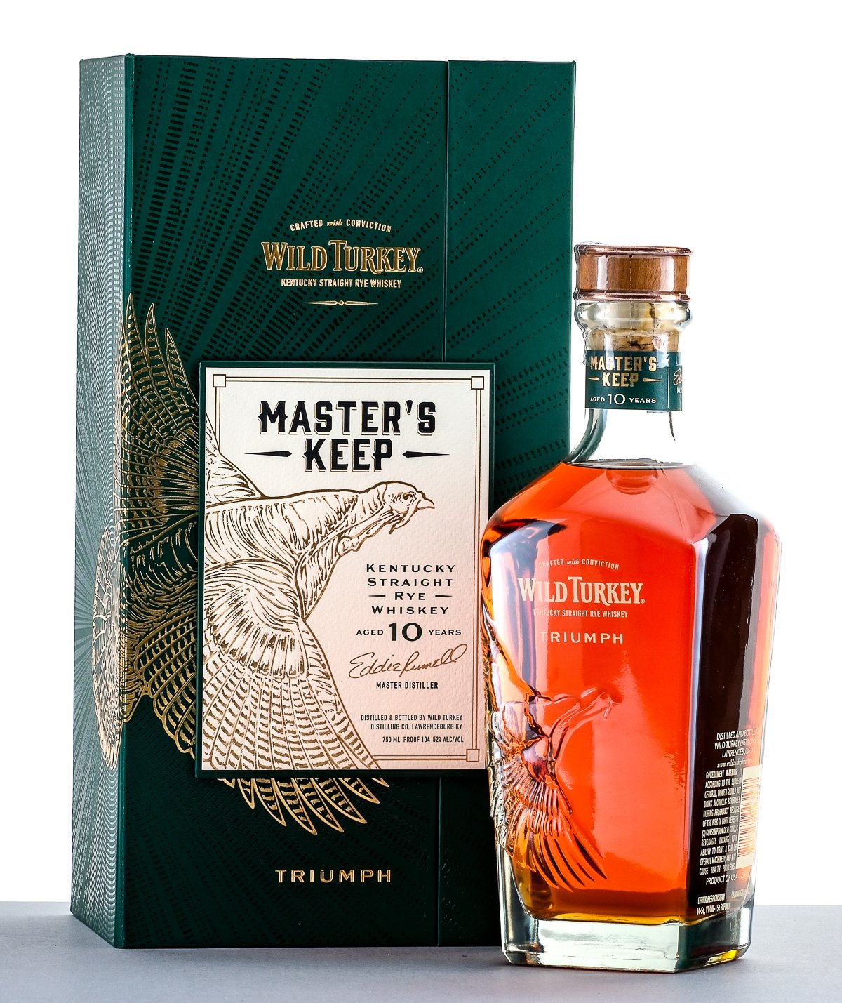 Wild Turkey Master's Keep Triumph 10 Year Kentucky Straight Rye Whiskey