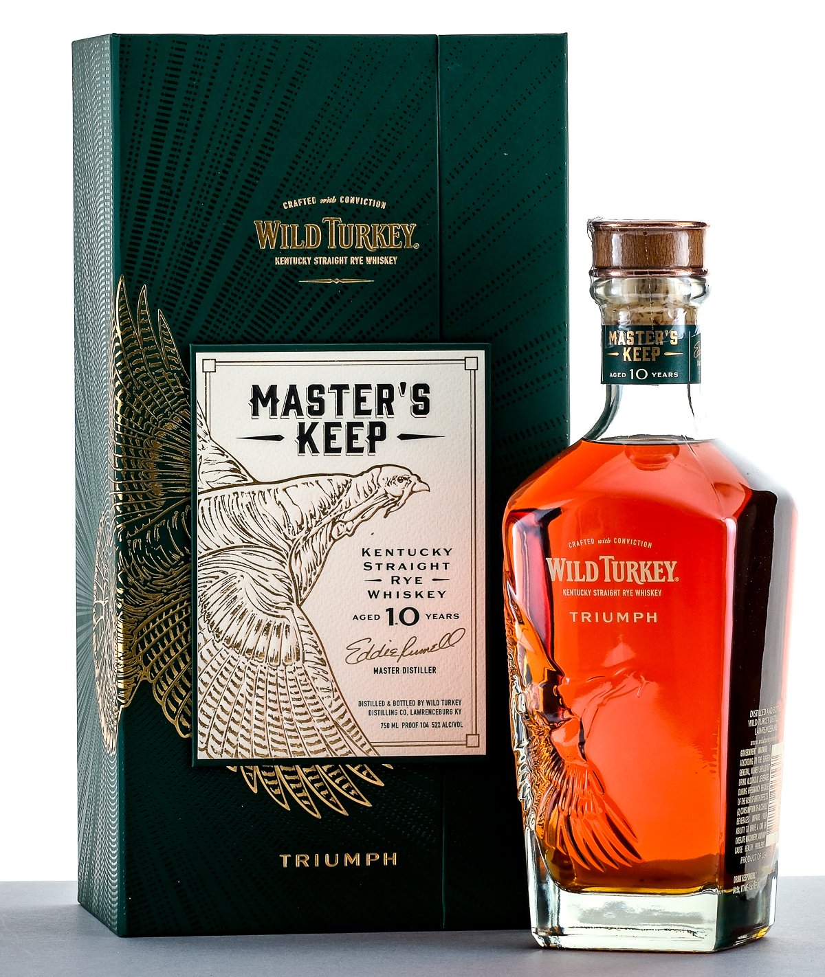 Wild Turkey Master's Keep Triumph 10 Year Rye Whiskey