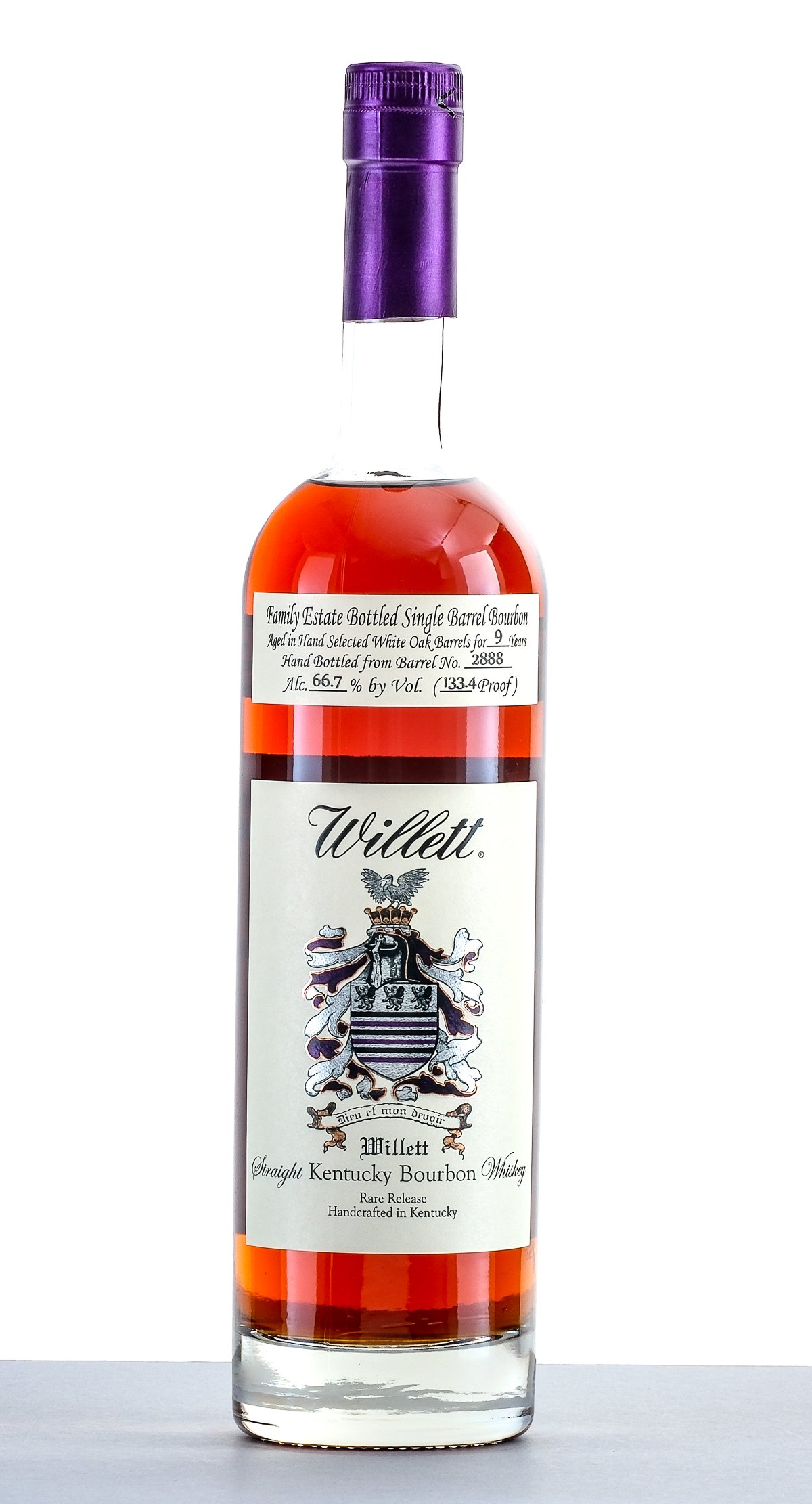 Willett Family Estate Bottled Single Barrel Bourbon 9 Year