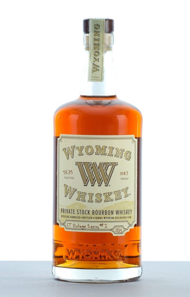 Wyoming Whiskey Private Stock Bourbon Whiskey CT Vintage Series #2