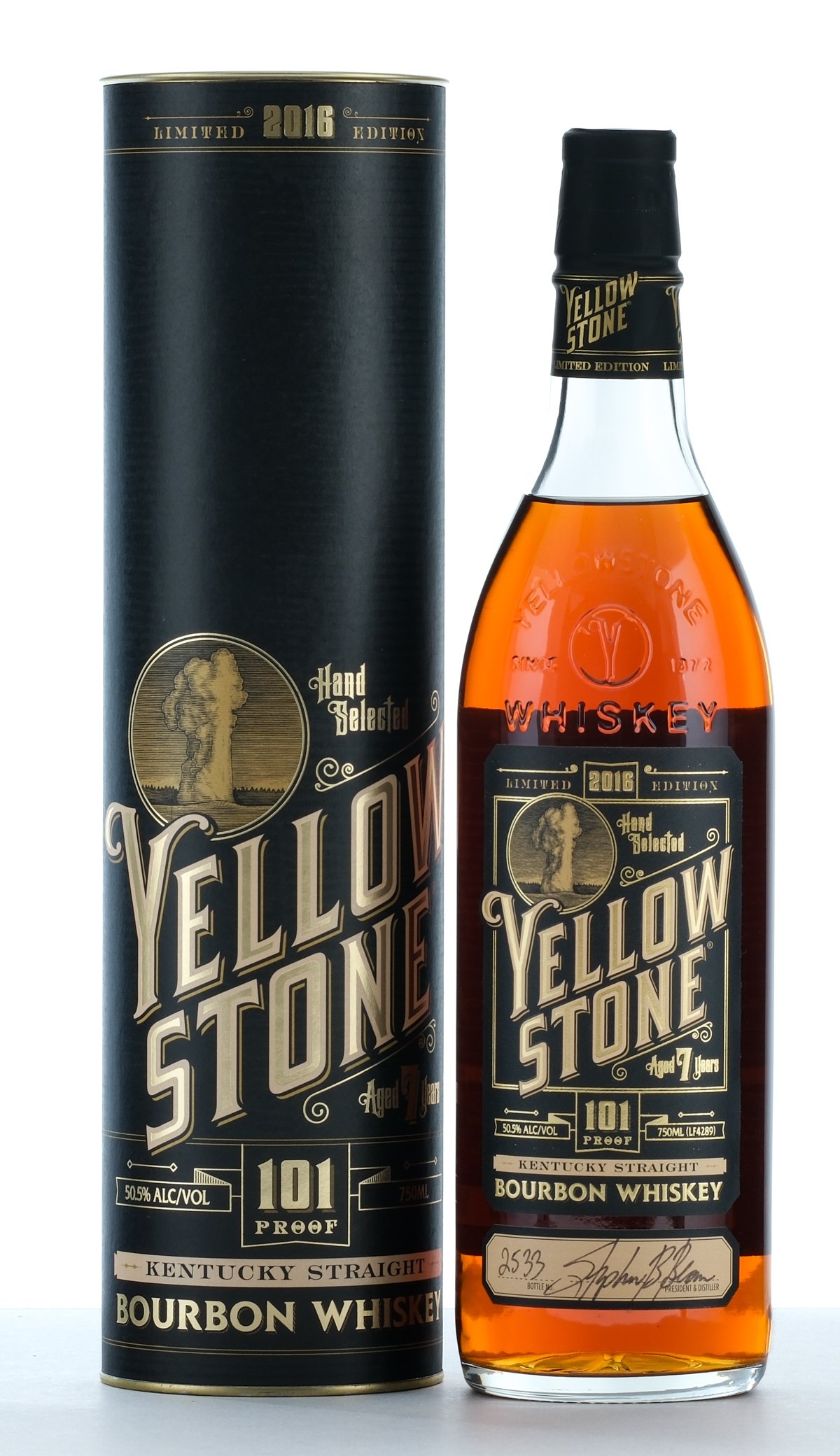 Yellowstone Limited Edition 2016 Kentucky Straight Bourbon Whiskey 101 Proof
