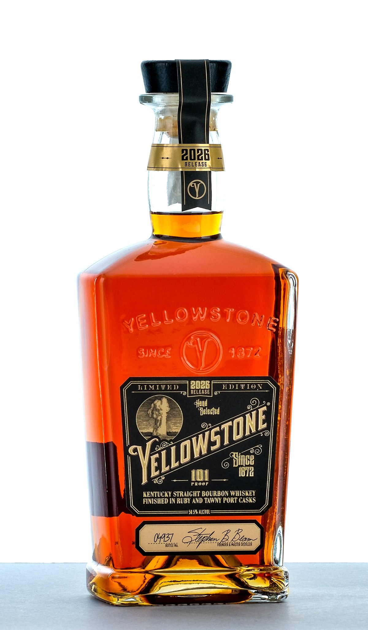 Yellowstone Limited Edition 2026 Release Kentucky Straight Bourbon Whiskey