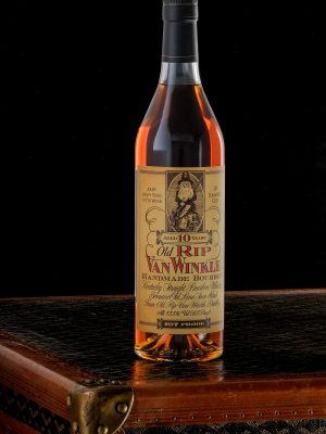 Old Rip Van Winkle 10 Year 107 Proof Kentucky Bourbon.